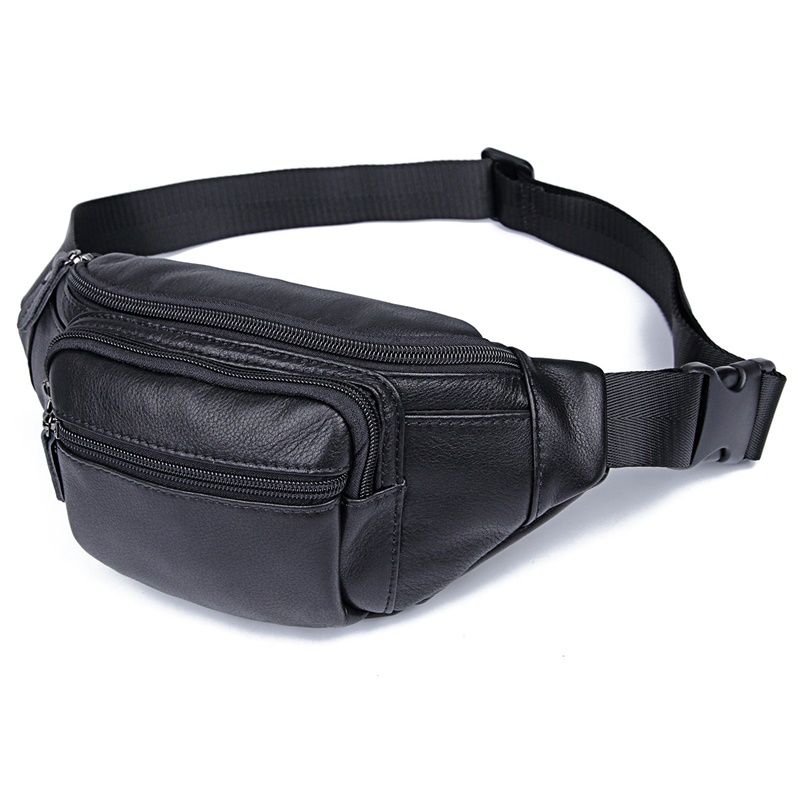 Waist Bag Fanny Pack_Men's Leather Bags_Shenzhen Jia Mei Da Leather